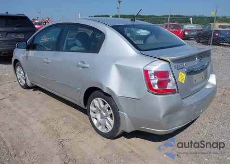 2012 Nissan Sentra 2.0 S z USA, uszkodzony, nr VIN 3N1AB6AP9CL622975